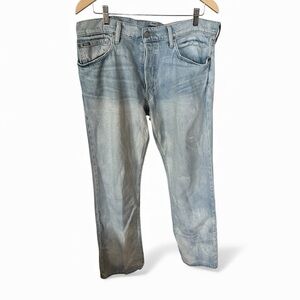 Ralph Lauren Men's Light Blue Straight Jeans